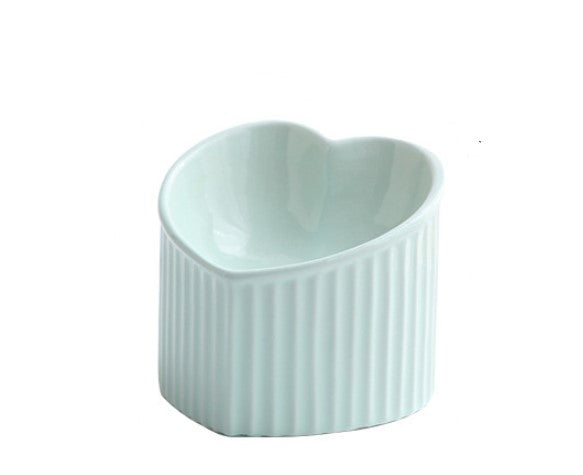 Pet Ceramic Bowl With Inclined Mouth 