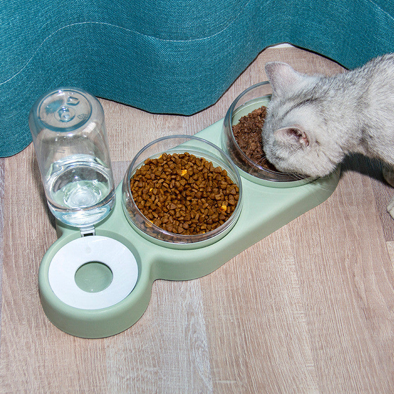 Pet Automatic Feeder with Water | Pet Cat Bowl Automatic Feeder