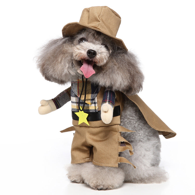 Standing Outfit Funny Dog Clothes | Cosplay Pet Supplies | Pet Outfit