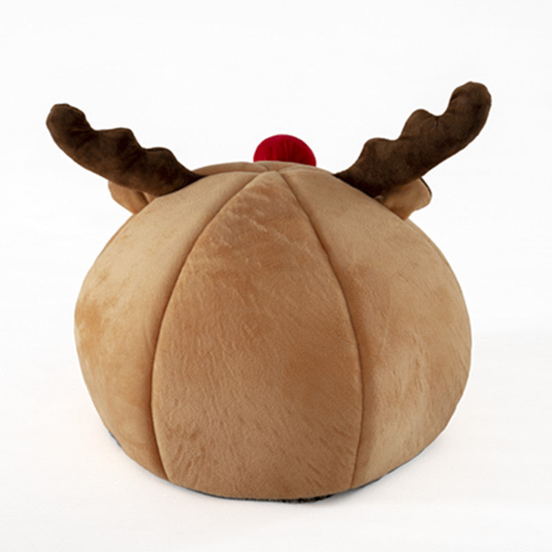 Pet tent Christmas reindeer kennel | Kennel Winter Warm Nest Bed