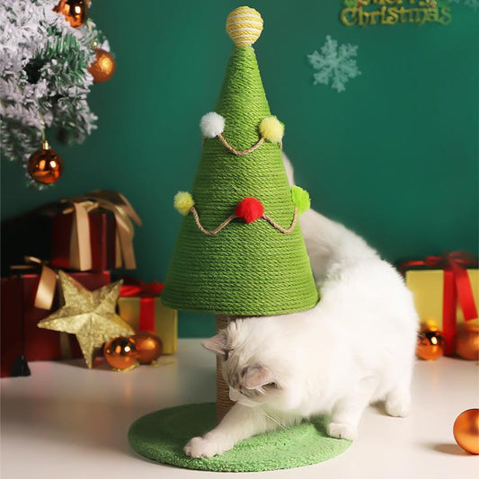 Natural Christmas Tree Cat Climbing Frame | Cat Climbing Frame