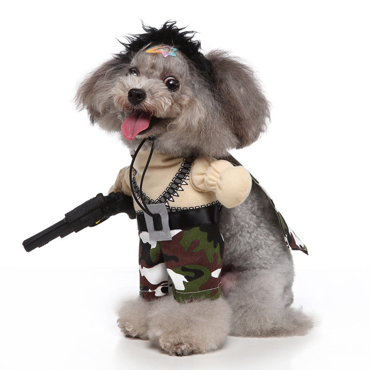 Standing Outfit Funny Dog Clothes | Cosplay Pet Supplies | Pet Outfit