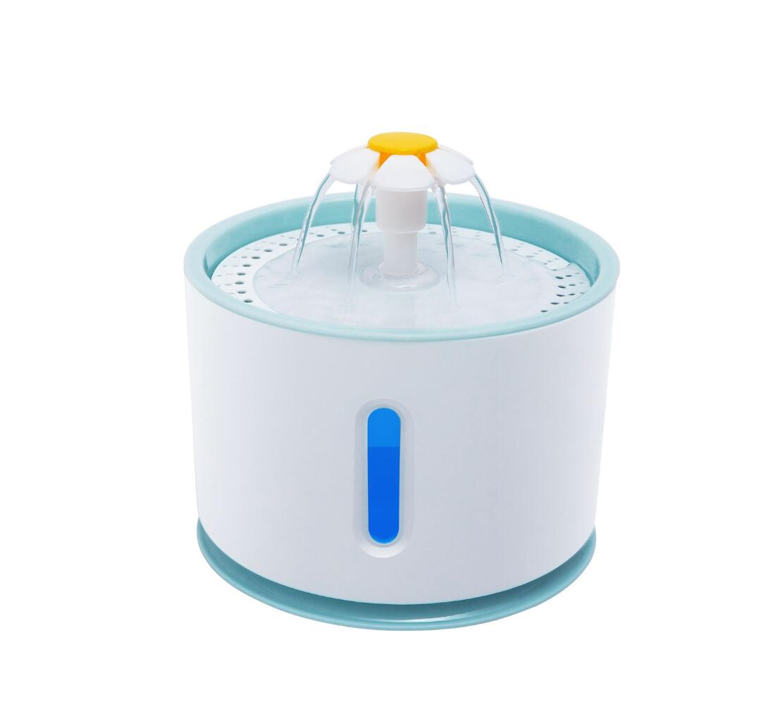 Automatic Pet Cat Water Fountain With LED Lighting