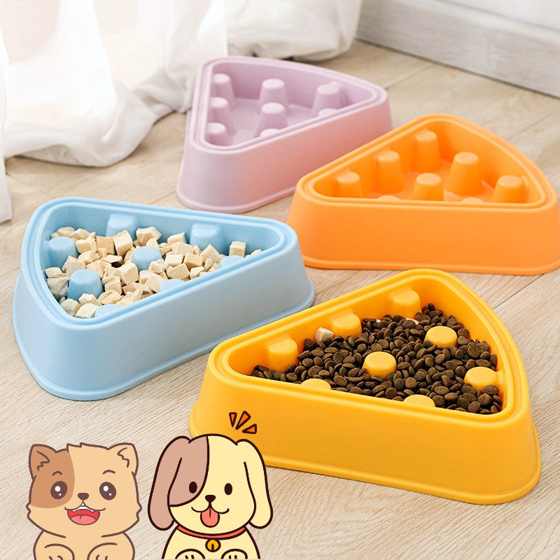 Pet Cat Dog Bowl Cartoon Pizza