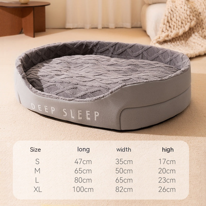 Warm Thick Sponge Cat Nest Small Removable And Washable | Pet Bed