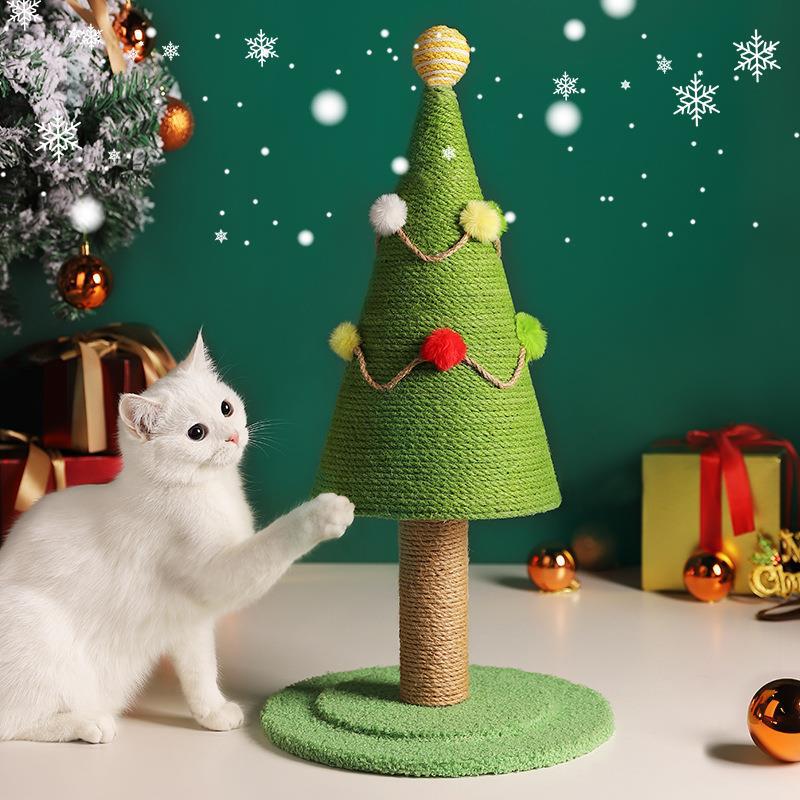 Natural Christmas Tree Cat Climbing Frame | Cat Climbing Frame