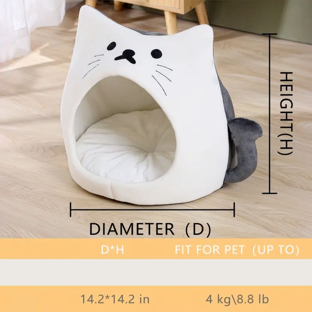 Adorable Cat Shape Pet House - BaconPaw