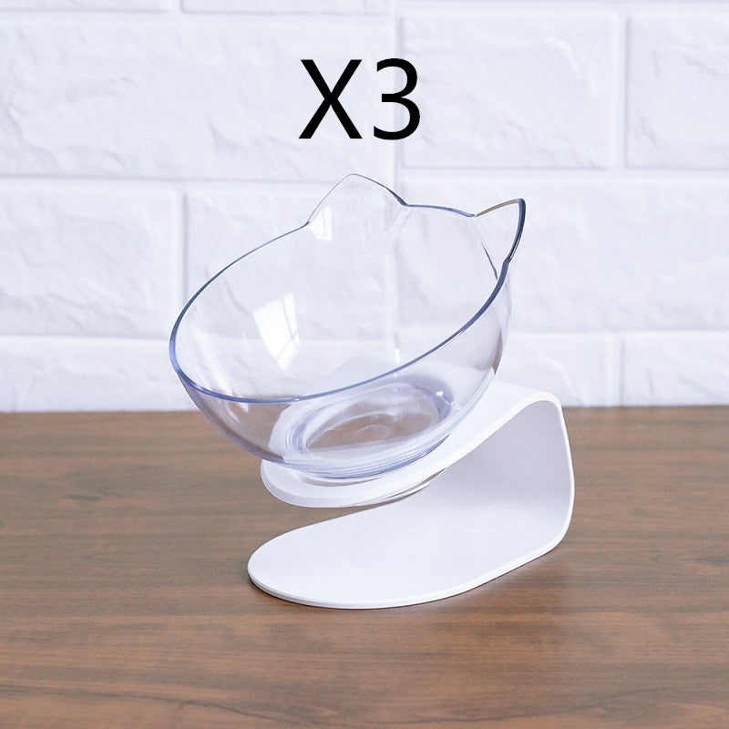 Non Slip Double Cat Bowl With Raised Stand | Pet Food | Cat Feeder