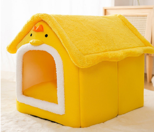 Foldable Dog House | Nest Warm Enclosed Cave Sofa