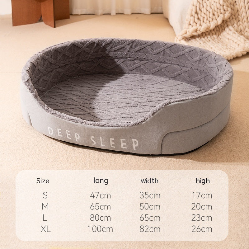 Warm Thick Sponge Cat Nest Small Removable And Washable | Pet Bed