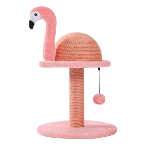 PAWZ Road Flamingo Cat Scratcher | Creative Scratching Post