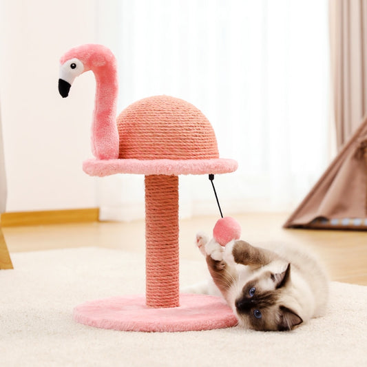 PAWZ Road Flamingo Cat Scratcher | Creative Scratching Post