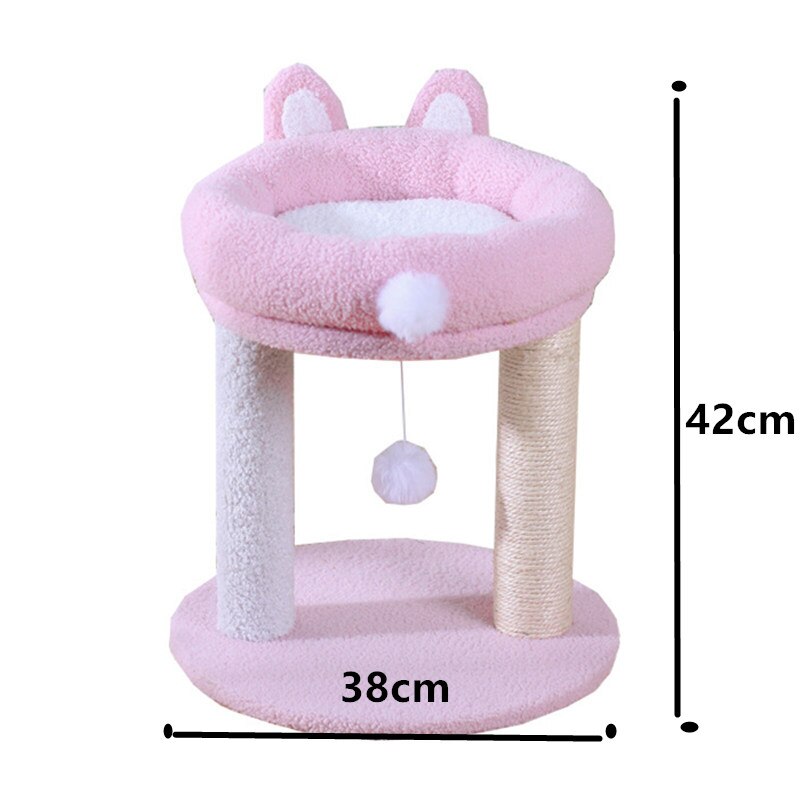 Rabbit Ear Cat Climbing Frame | Small Cat Tree | Cat Climbing Frame