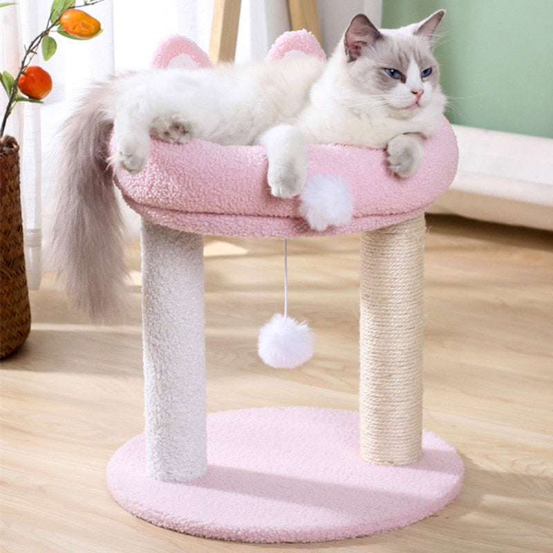 Rabbit Ear Cat Climbing Frame | Small Cat Tree | Cat Climbing Frame