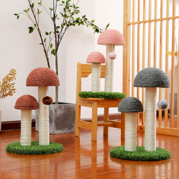 Growing Mushroom Cat Scratcher | Mushroom Cat Scratch