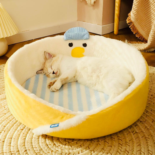 Yellow Duck Pet Bed