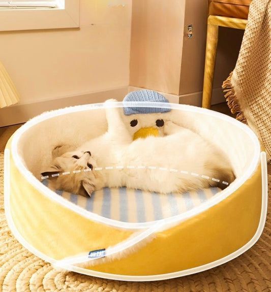 Yellow Duck Pet Bed