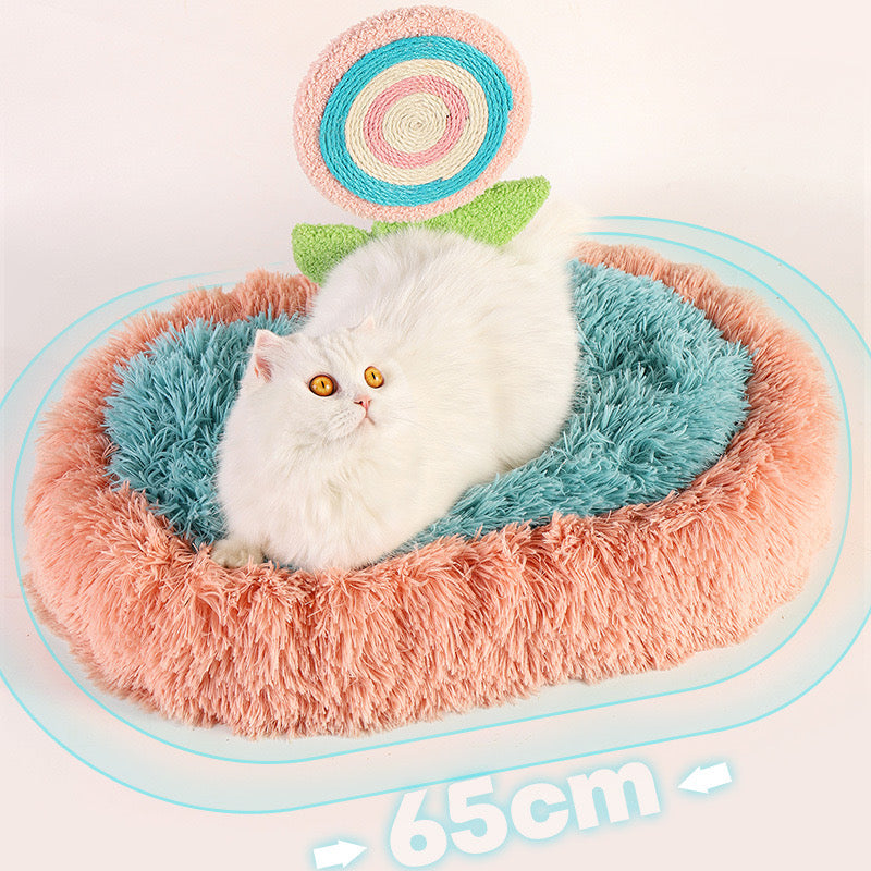 Plush Lollipop Litter Box