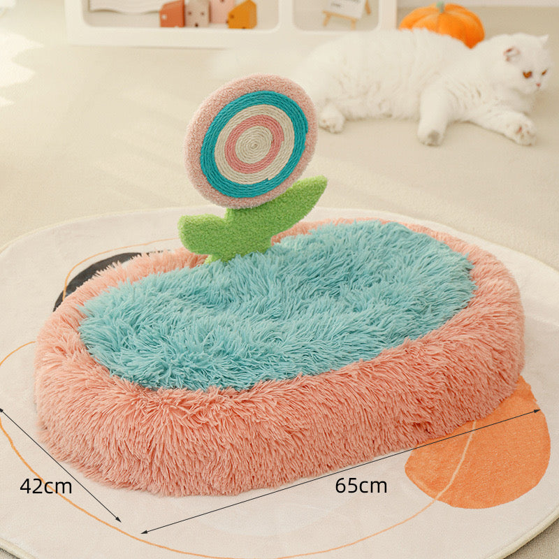 Plush Lollipop Litter Box