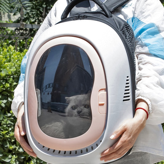 Space Capsule Pet Backpack | Adventure Breathable Cat Carrier Bag