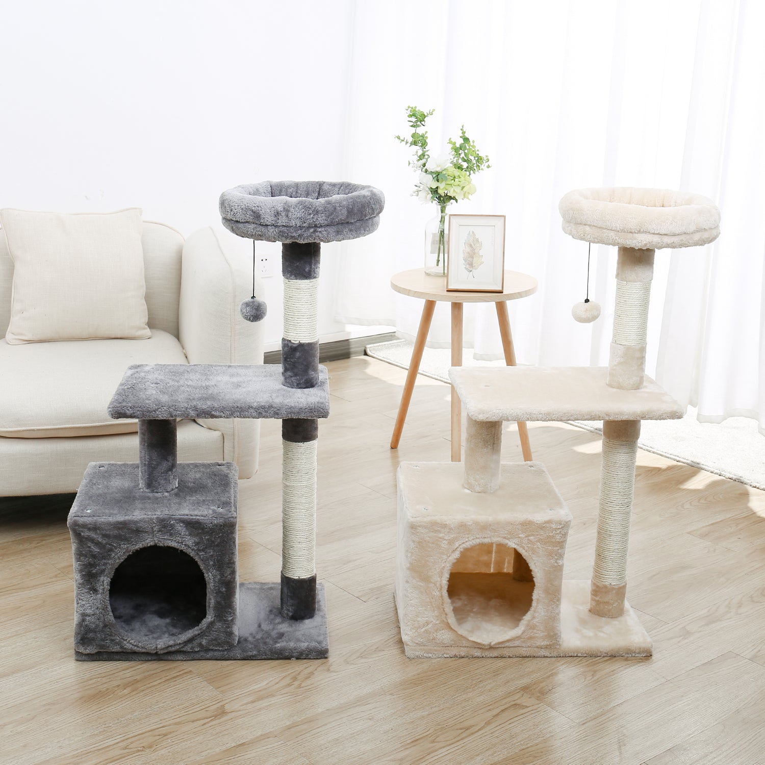 3 Layers Cat Tree Furniture | 3 Tier Cat Tree | Cat Tower