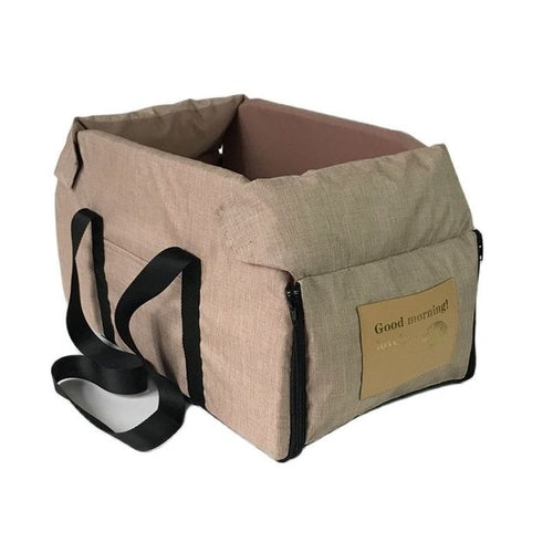 Rectangular Pet Carrier | Car Safety Seat | Cat Travel Carrier Bed