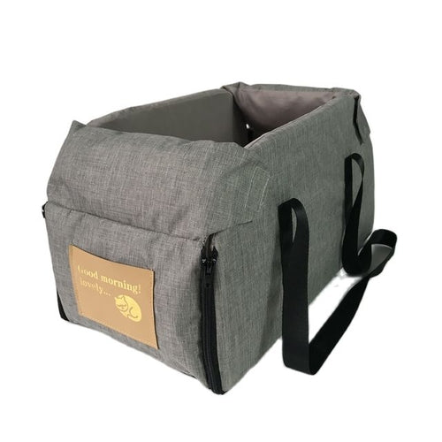 Rectangular Pet Carrier | Car Safety Seat | Cat Travel Carrier Bed