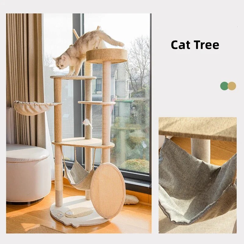 All-in-One Cat Climbing Frame