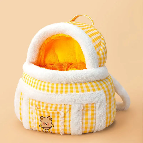 Animal Shape Pet Carrier | Cat Puppy Autumn And Winter Travel Cute Pouch