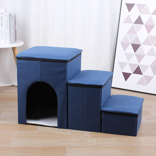 Pet Noslip Safe Stairs | Pet Safe Cozy Up Folding Dog Cat Stairs