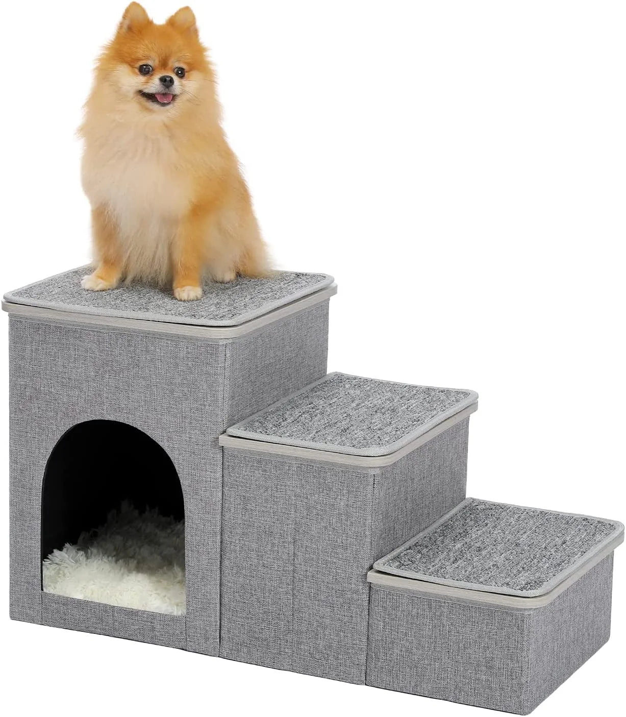 Pet Noslip Safe Stairs | Pet Safe Cozy Up Folding Dog Cat Stairs