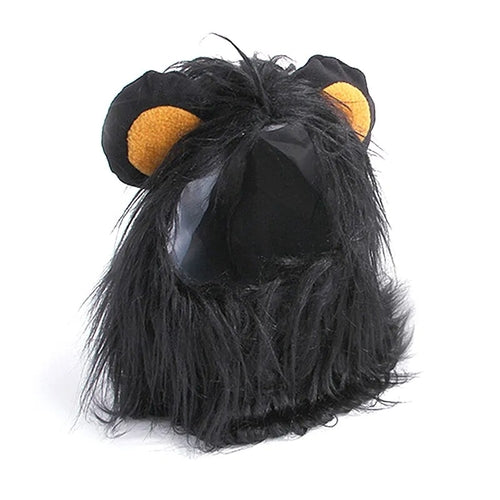 Cat Costume Cute Lion Mane Cat Wig Hat Cosplay Clothes Cap Dress Up - BaconPaw