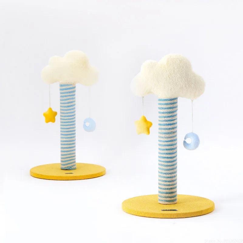 Cloud Cat Scratcher | Cat Scratching Post with Bed | Pet Bed