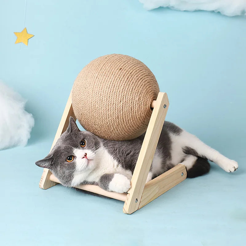 Single Ball Cat Scratcher | Cat Scratching Ball Toy | Pet Toys