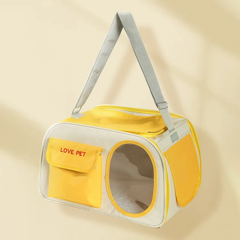 Pet Carrier Shoulder Bag | Cat Carrier Bags | Cat and Small Dog Carrier Bags