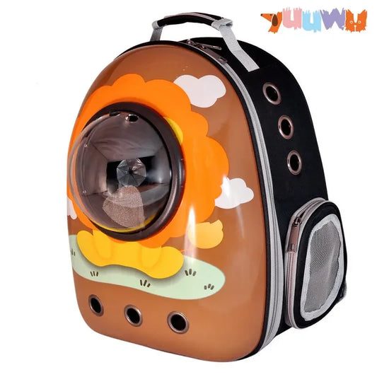 YUUWU Space Capsule Pet Backpack | Pets Space Capsule Travel Bag