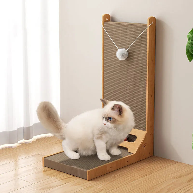 Cat Scrapers Scratcher Tower Toy | Wooden Scratching Post For Cats