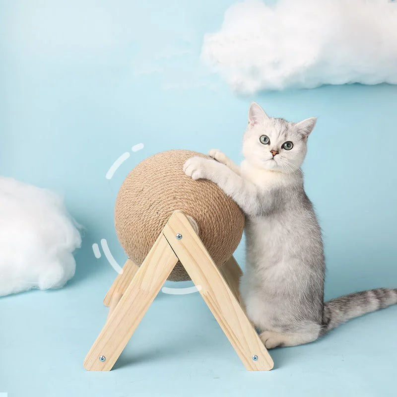 Single Ball Cat Scratcher | Cat Scratching Ball Toy | Pet Toys