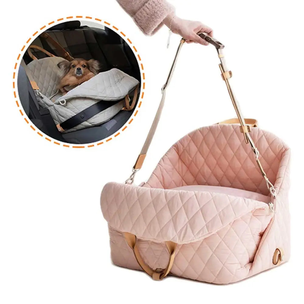 Luxury Pet Carrier Handbag / Car Seat | Dog Carrier Handbag