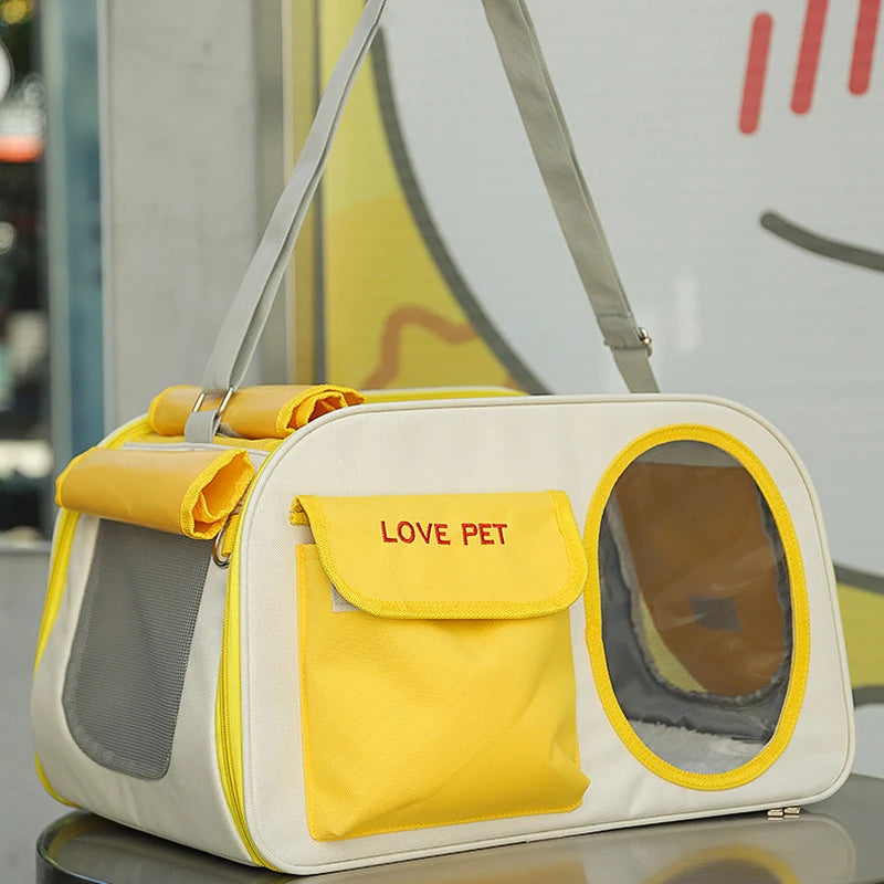 Pet Carrier Shoulder Bag | Cat Carrier Bags | Cat and Small Dog Carrier Bags