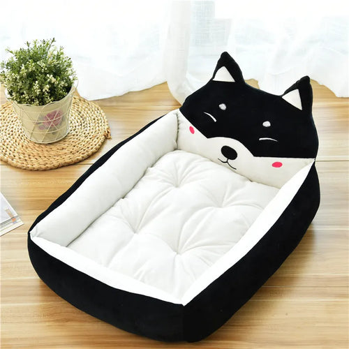 Animal Cartoon Pet Bed | Animal Cartoon Shaped Kennels Lounger Sofa