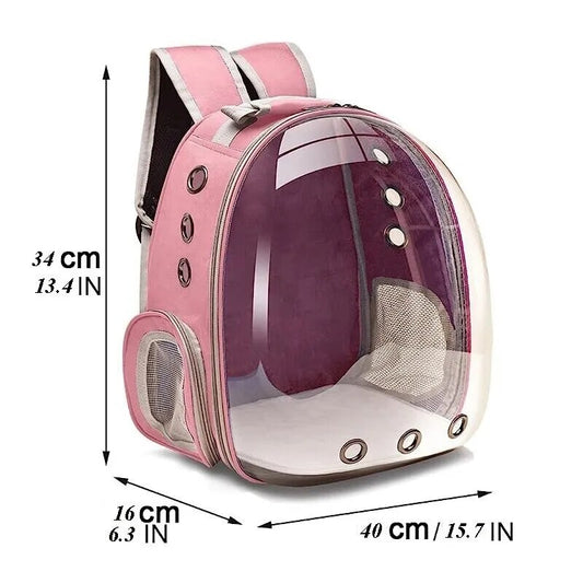 Cat Bag Pet Backpack Out Portable Transparent Capsule Going  Cat - BaconPaw