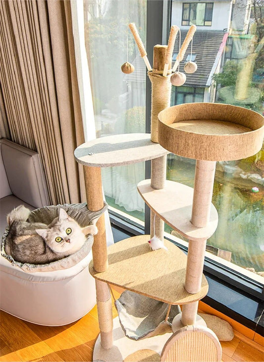 All-in-One Cat Climbing Frame