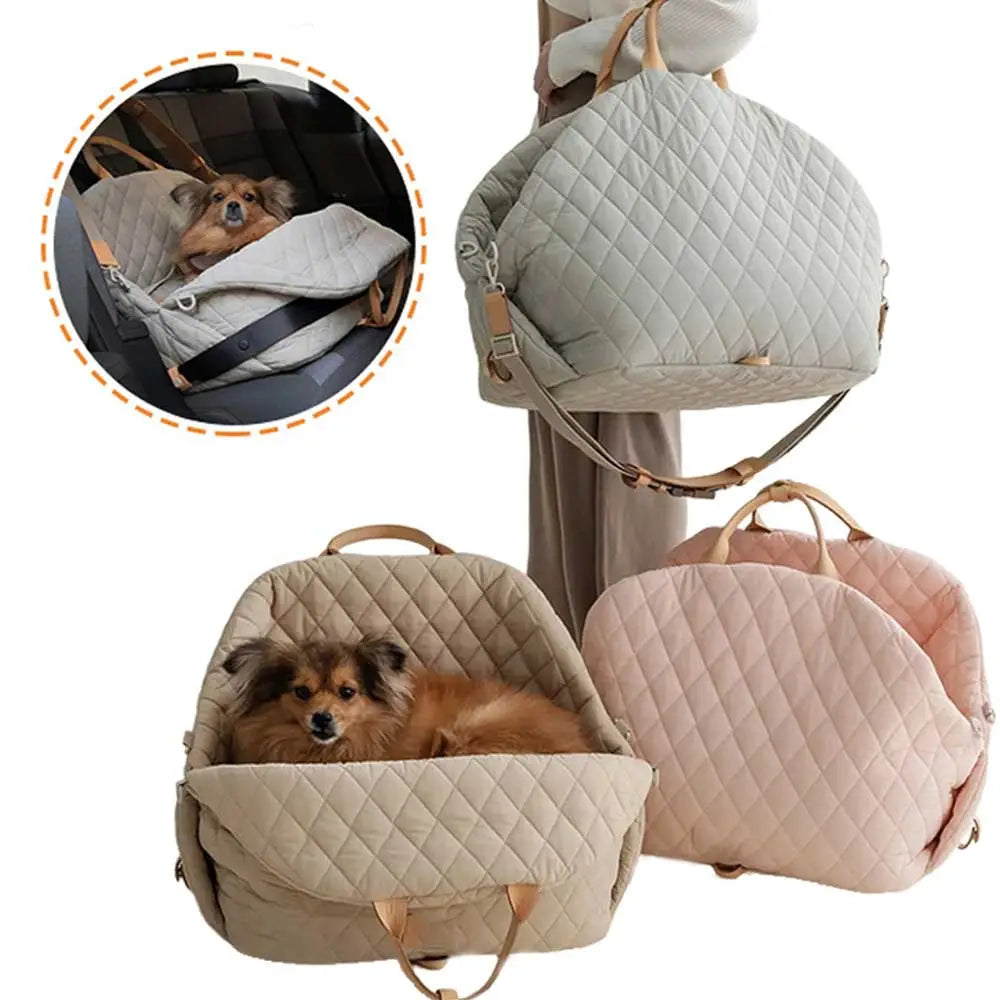 Luxury Pet Carrier Handbag / Car Seat | Dog Carrier Handbag