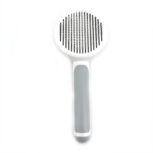 Self Cleaning Slicker Brush for Cat Removes Undercoat Tangled - BaconPaw