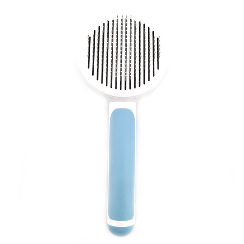 Self Cleaning Slicker Brush for Cat Removes Undercoat Tangled - BaconPaw