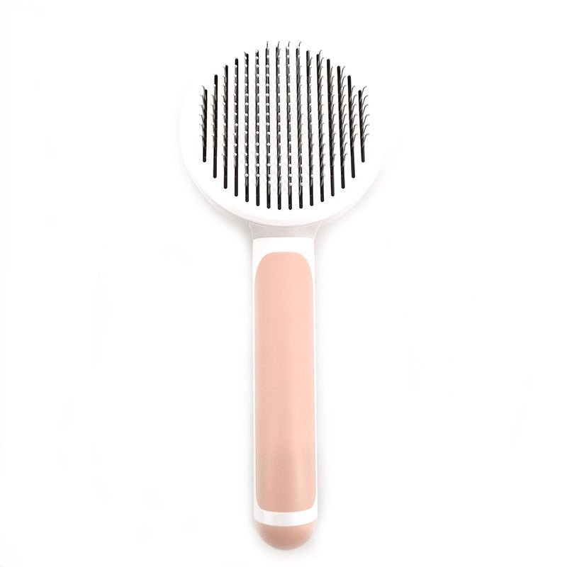 Self Cleaning Slicker Brush for Cat Removes Undercoat Tangled - BaconPaw