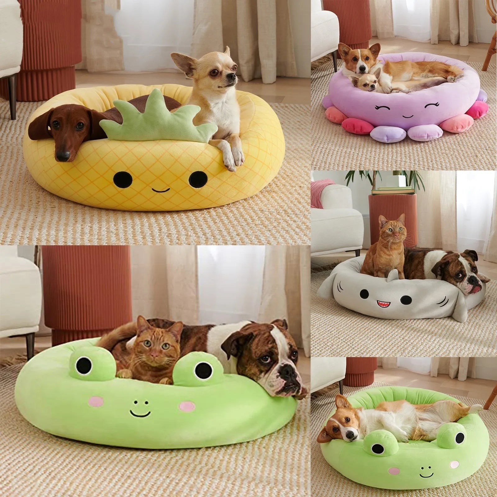 Best 40cm Squishmallow Pet Bed | Luxury Pet Beds | Pet Supplies