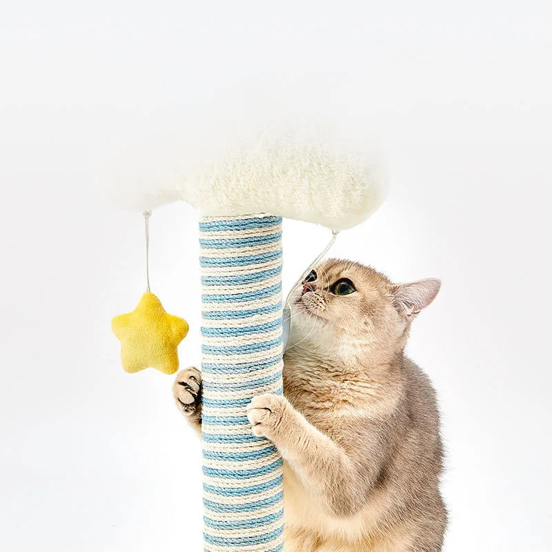 Cloud Cat Scratcher | Cat Scratching Post with Bed | Pet Bed