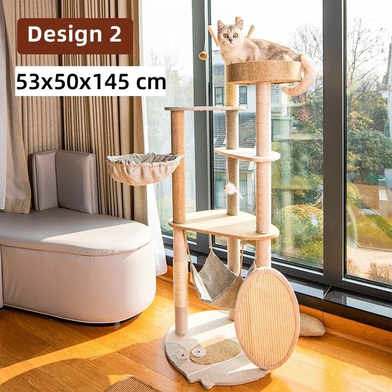 All-in-One Cat Climbing Frame